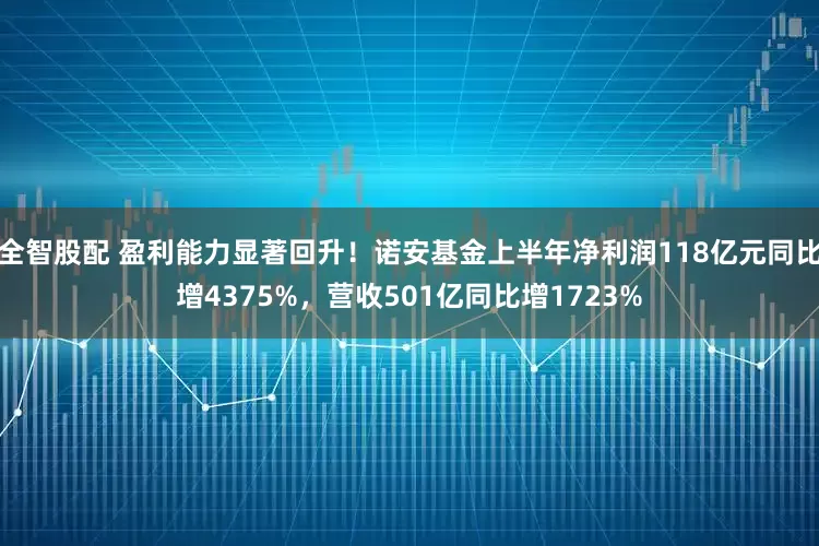 全智股配 盈利能力显著回升！诺安基金上半年净利润118亿元同比增4375%，营收501亿同比增1723%